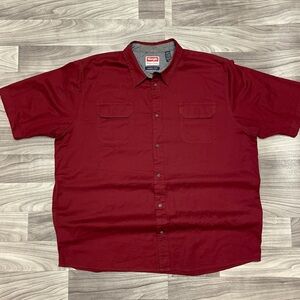 Wrangler Vintage 2XL Western Shirt – Thick Cotton Cowboy Retro